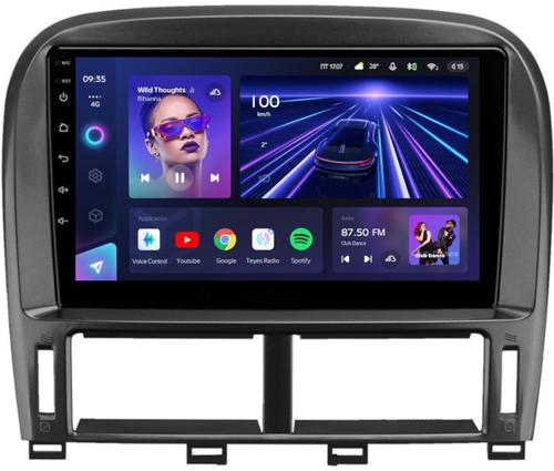 Магнитола для Lexus LS430 Toyota Celsior XF30 2000-2006 (ШГУ цветной) - Teyes CC3 монитор 9" QLED на Android 10, Быстрая, CarPlay, 4G SIM-слот