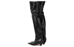 AGL Over the knee Boots 5 Size Women"s Black