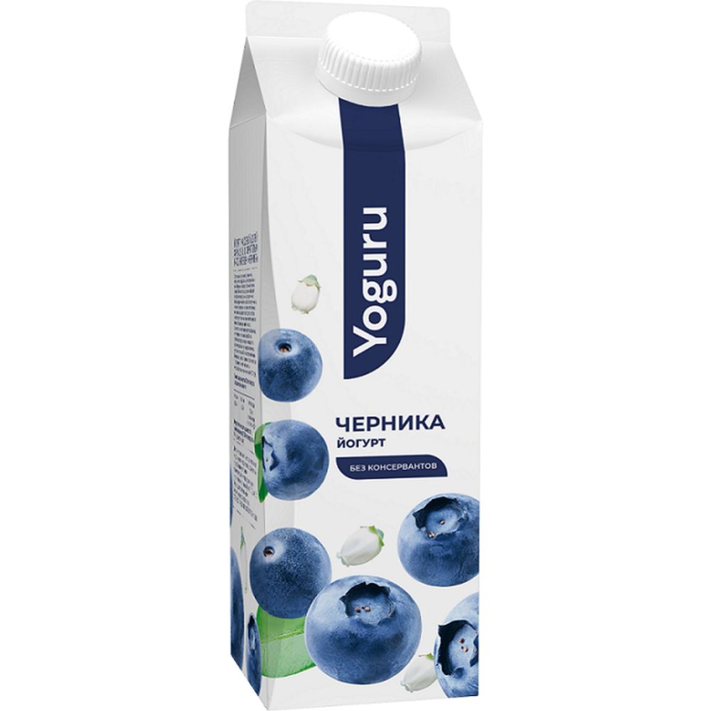 Йогурт Yoguru манго черника 1,5% 500гр
