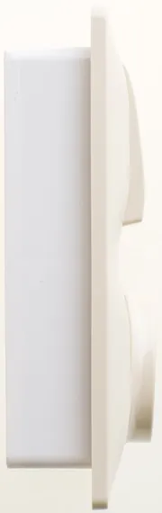 Блок розетка с заземлением + выключатель двухклавишный Systeme Electric Glossa Бежевый GSL000274