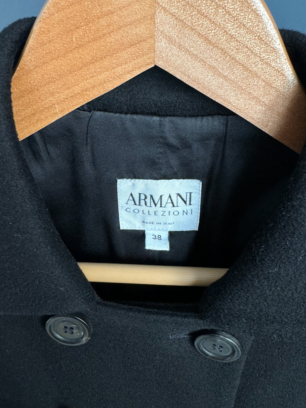 Шерстяное пальто Armani Collezioni, S оригинал