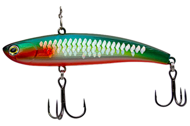 Раттлин EcoPro Vib Nemo Slim 80мм 17г #055 Крючок №6/4 Светятся в UV Shiny Shad