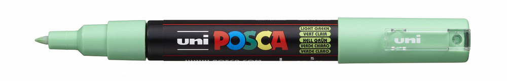 Маркер POSCA PC-1M, салатовый №5, 0.7 мм, пулевидный наконечник