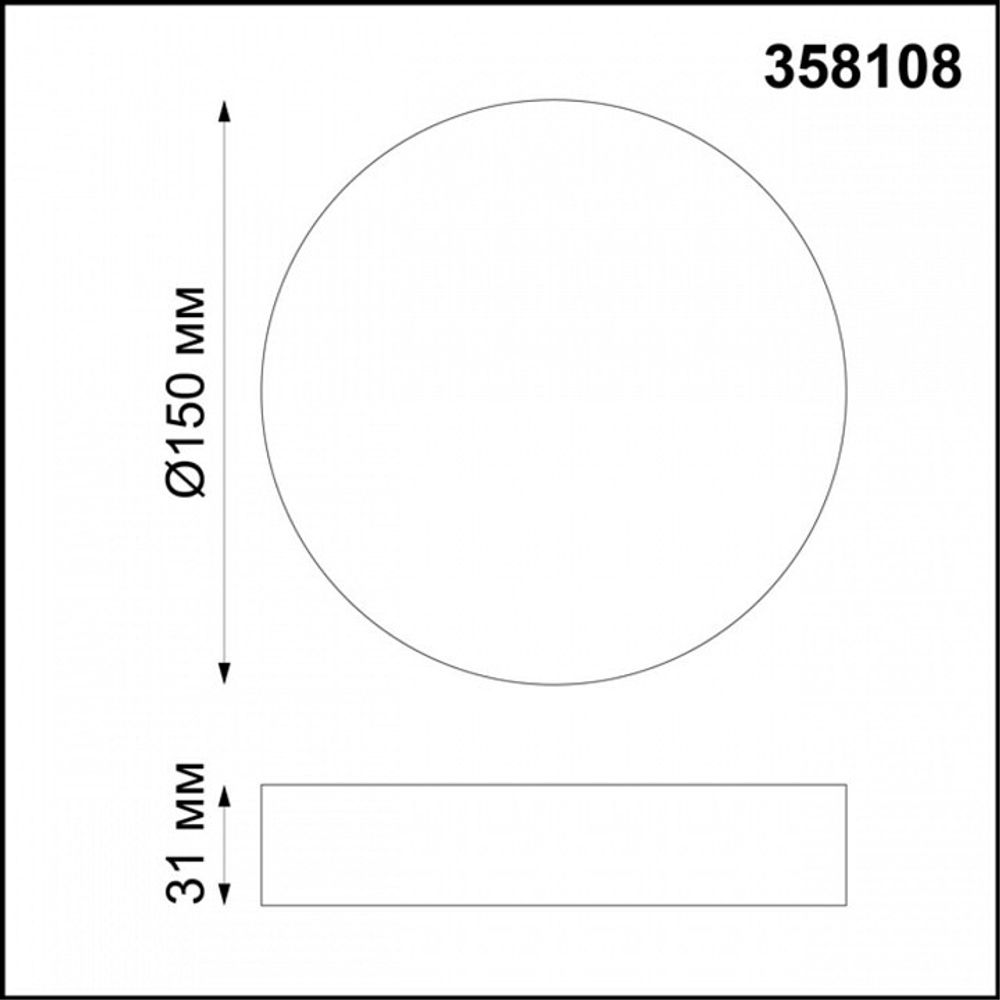 Накладной светильник Novotech Ornate 358108