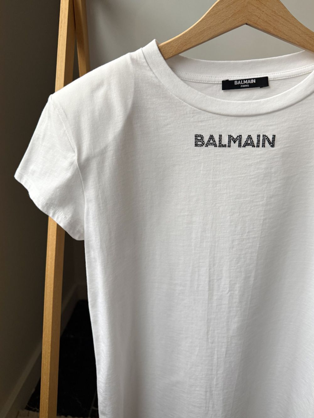 Новая хлопковая футболка Balmain, 164