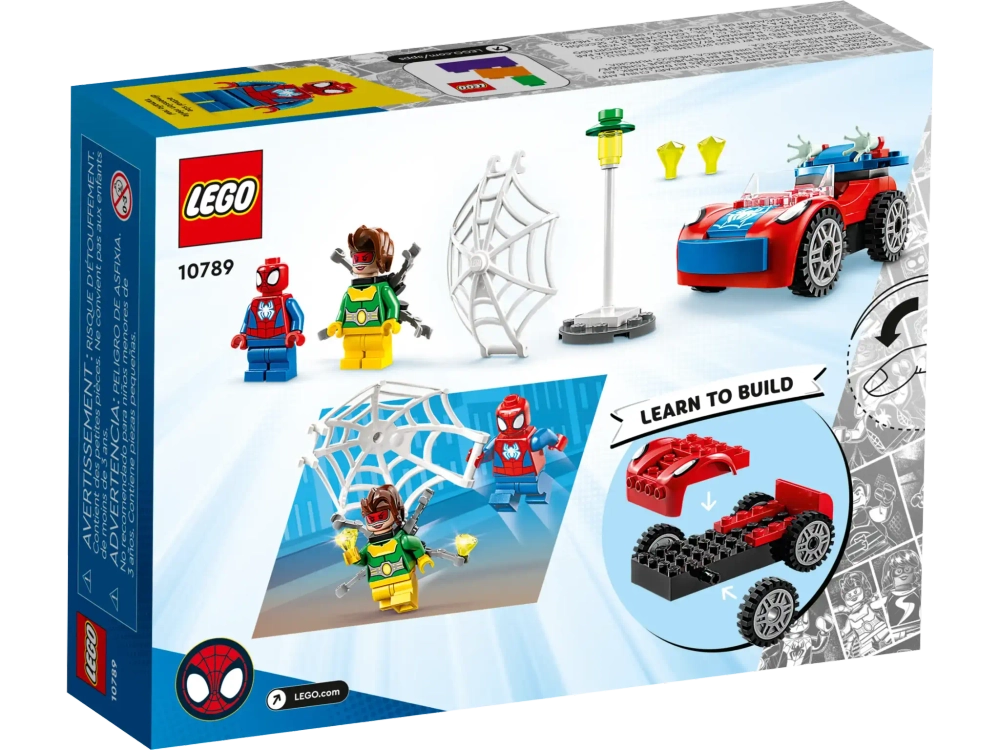 Конструктор LEGO Marvel 10789 Машина Человека-паука и Дока Ока