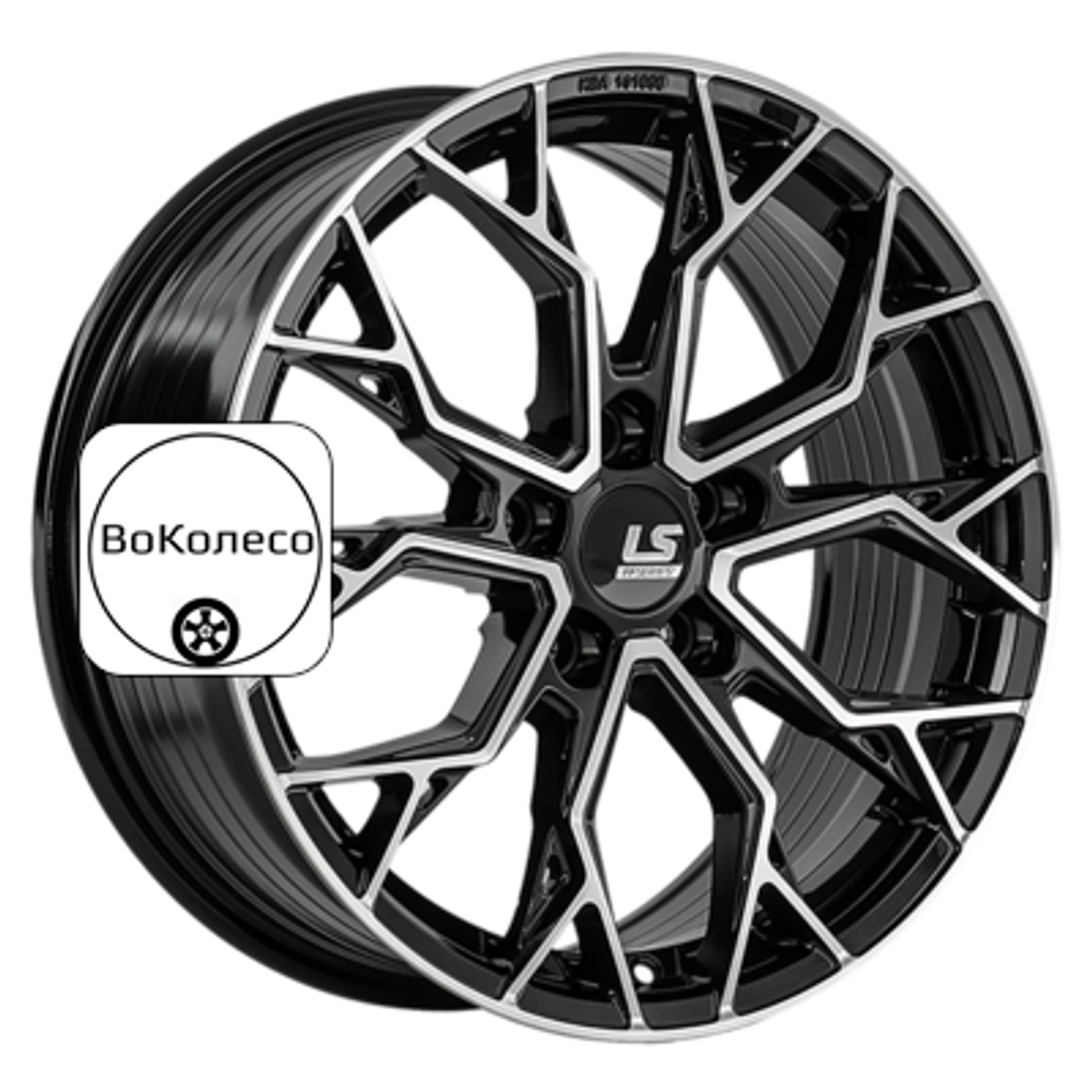 7,5x17/5x112 ET40 D66,6 RC108 BKF (конус) LS FlowForming