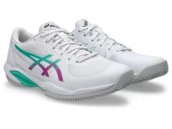 Теннисные кроссовки Asics Solution Swift FF 2 Clay - white/digital sakura