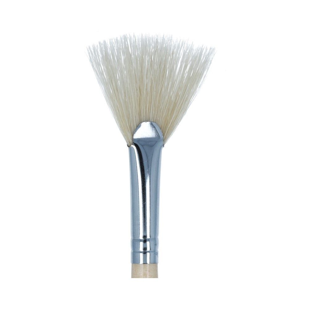 Кисть щетина №10 веерная, 5 шт, короткая ручка, 10, Mr.Painter BBW 132-10