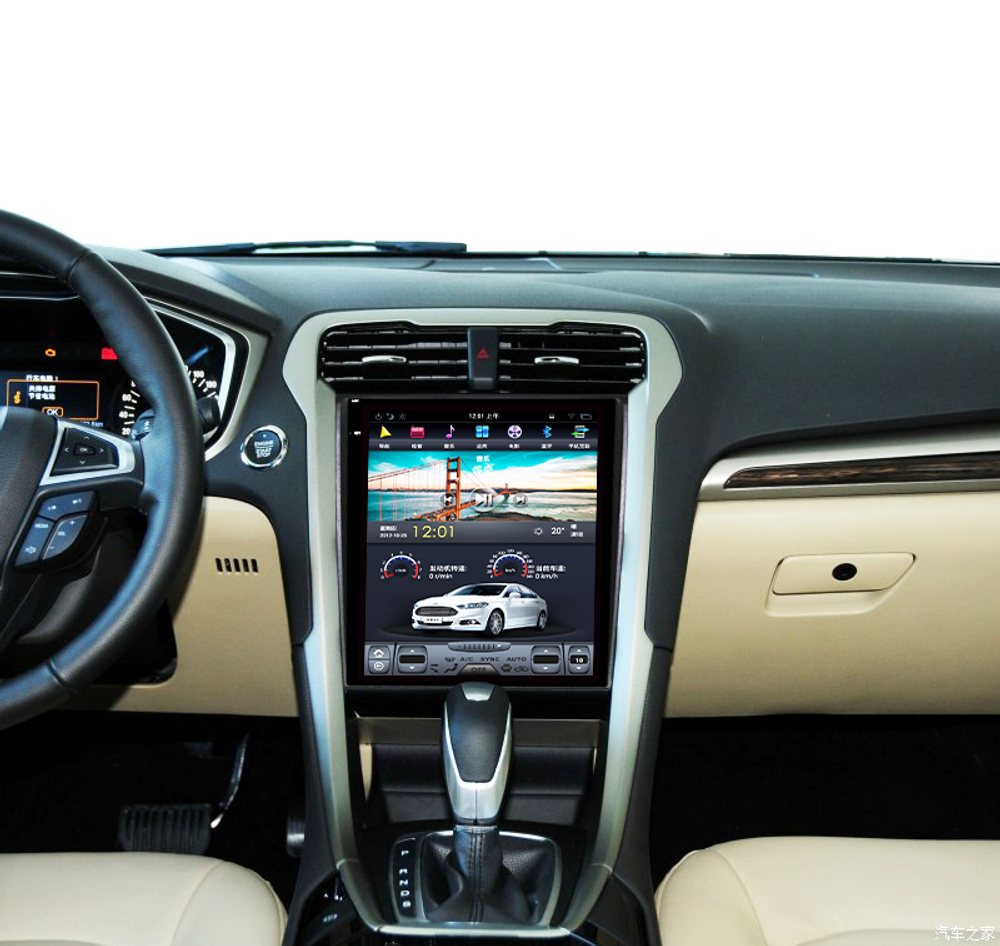 Установочный комплект для FORD MONDEO 5 2015+ климат  KUBERG ZF-1201A-Q6