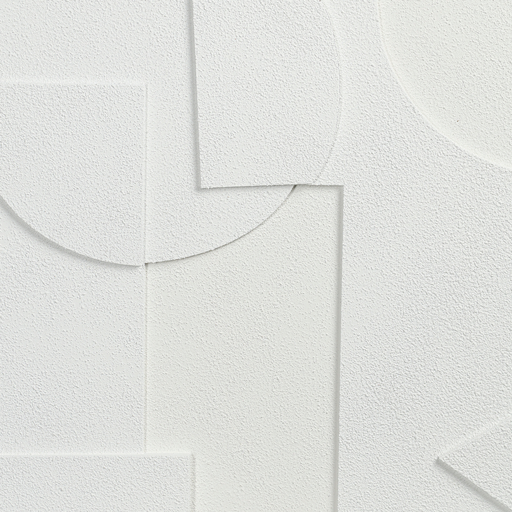 Панно декоративное с эффектом 3d minimalism, с белой рамой, 60х60 см