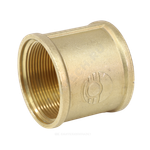 Муфта латунь Ду 15 (1/2") ВР/ВР VALFEX VF.170.L.012