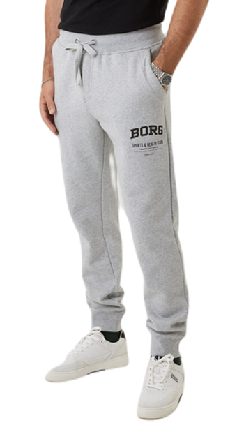 Мужские теннисные штаны Björn Borg Sthlm Tapered Pants - серый