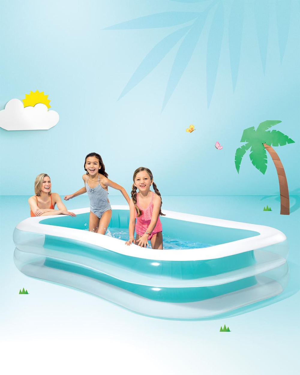 Бассейн Family 262х175х56 (Intex)