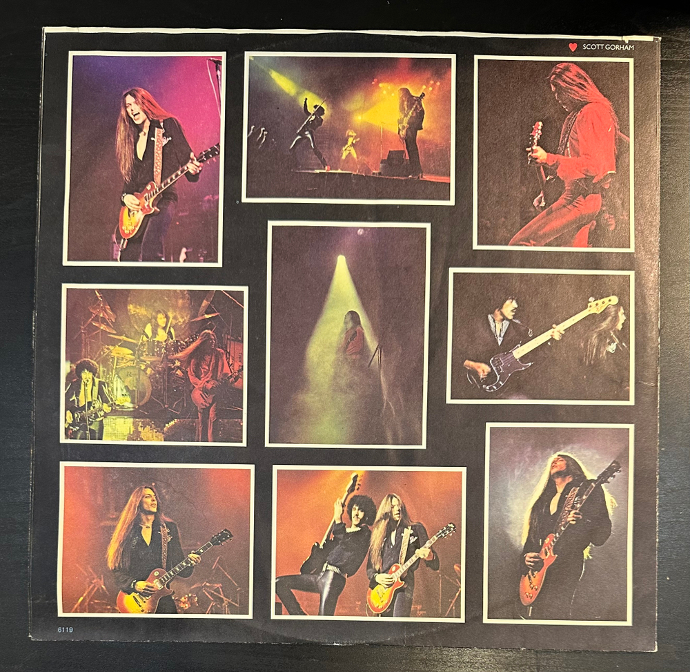 Thin Lizzy- Live And Dangerous 2LP (Скандинавия 1978г.)