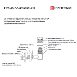 Shelf LP 60x17 см