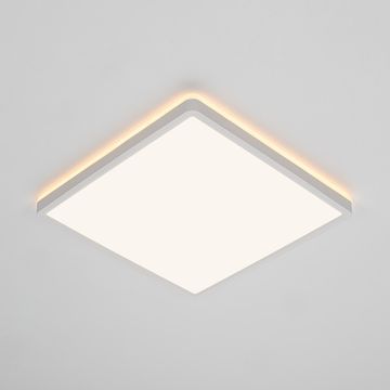 Настенно-потолочный светодиодный светильник с подсветкой 32W+8W 3000К/4000К/5500К CL748K300 белый Norma Citilux