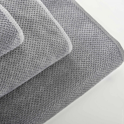 Полотенце 70x140 Graccioza Bee Waffle 22418 Steel-серое