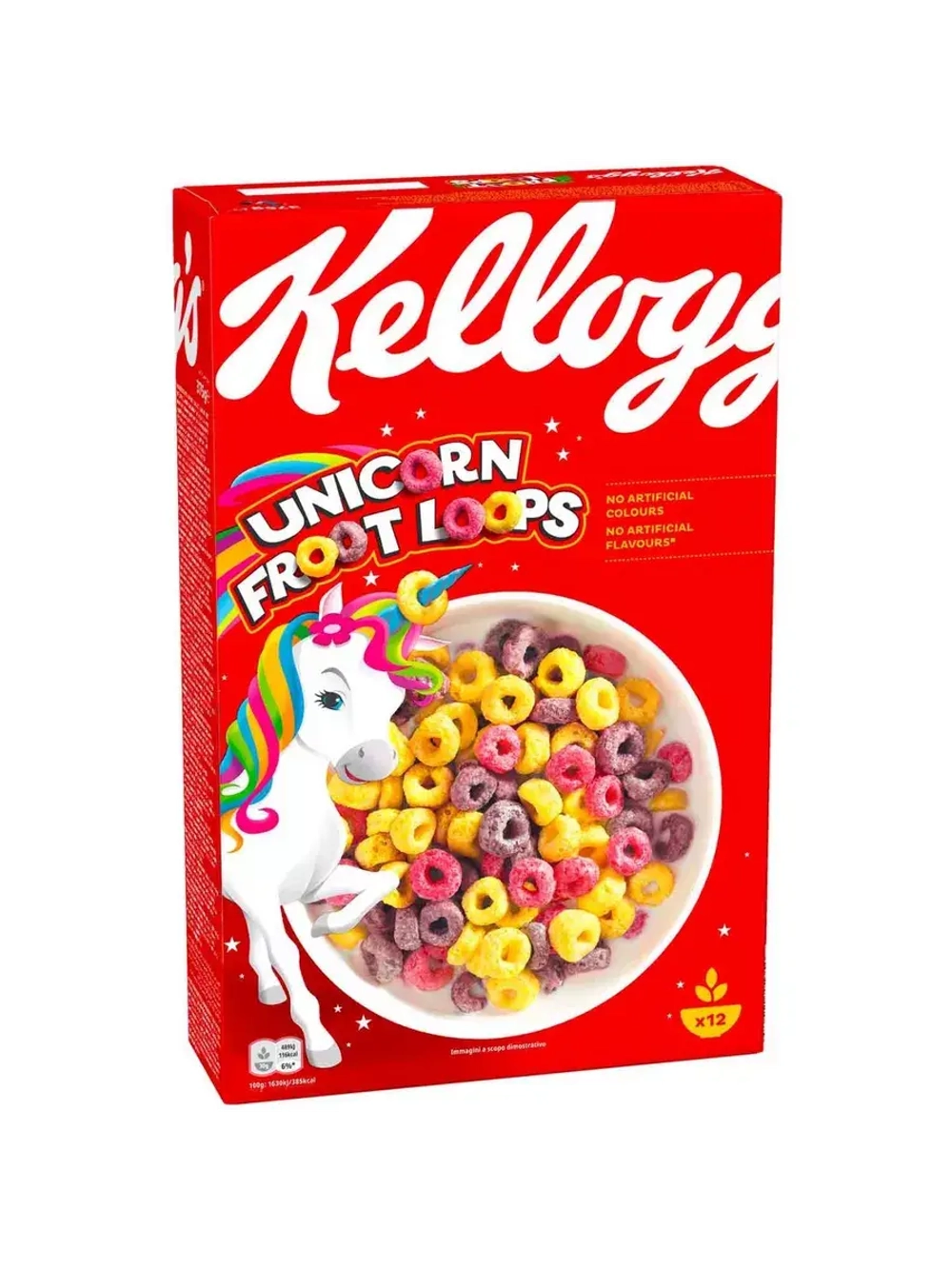 Kelloggs Froot Loops колечки с фруктовым вкусом
