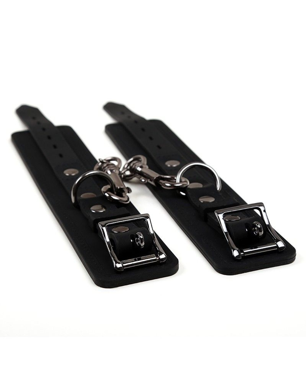 Силиконовые наручники Silicon Handcuffs (Цвет: черный)