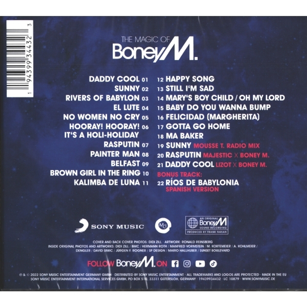 Boney M. / The Magic Of Boney M. (Special Remix Edition)(CD)