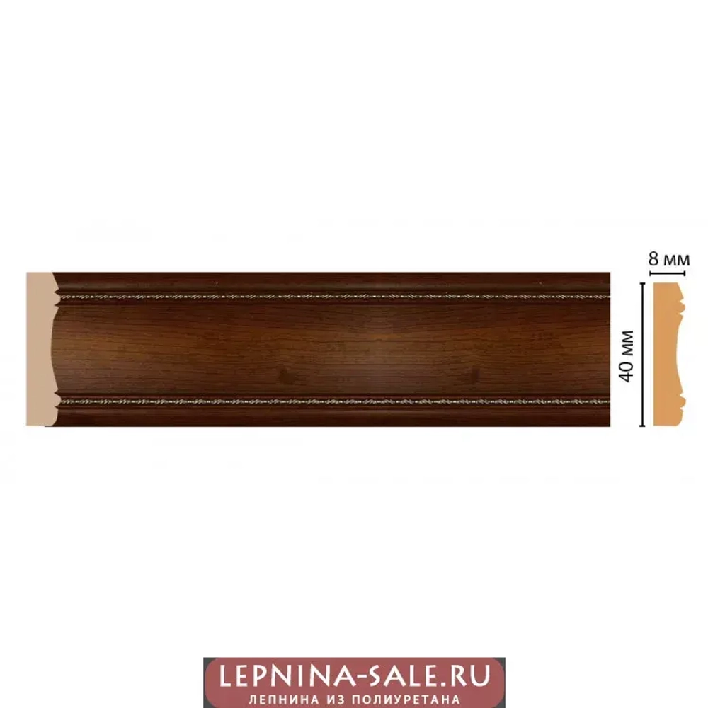 Молдинг DECOMASTER 187-51 (40*8*2400мм)