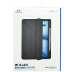 Чехол-книжка Keephone Mollan для iPad Air 11 (2024-2025) / Pro 11 (2018-2022) черный