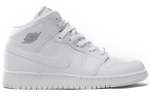 Jordan 1 Mid White Pure Platinum 2018 GS