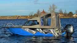 Алюминиевая моторная лодка Berkut L-HT Open