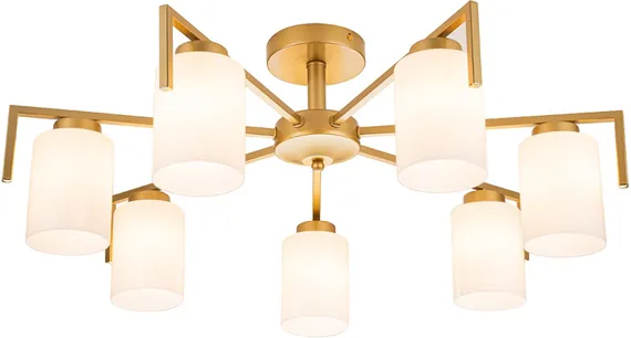 Потолочная люстра Style 1142/7P Gold Escada