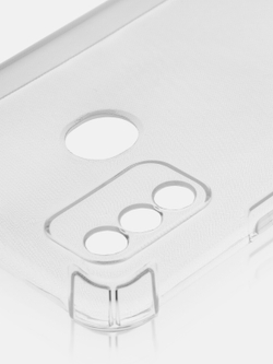 Чехол BROSCORP для itel A48 оптом (арт. ITEL-A48-HARD-TPU-TRANSPARENT)