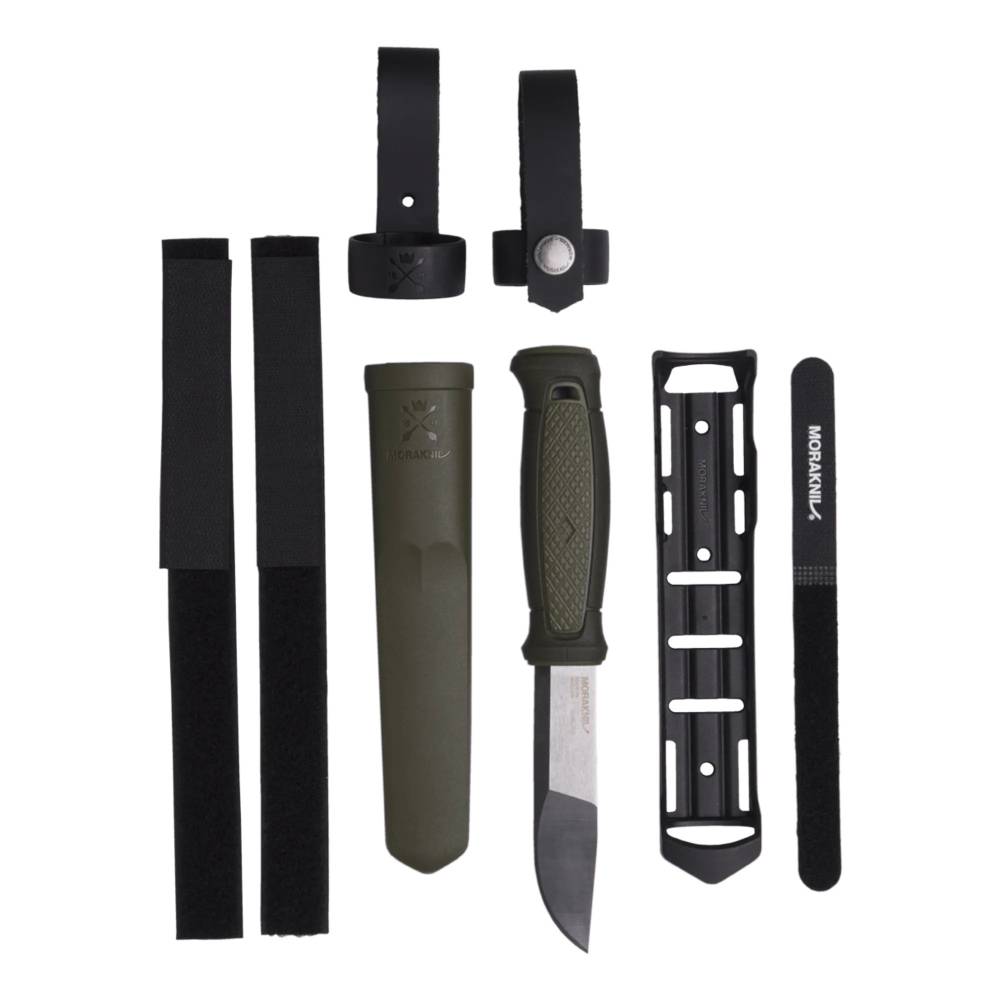 Нож Morakniv Kansbol зелёный с мультикреплением