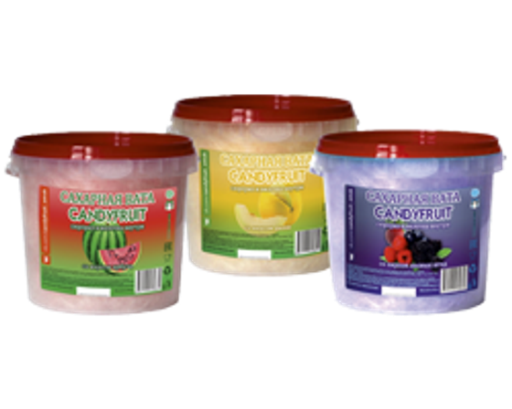 Сахарная Вата с сюрпризом Ассорти "CANDYFRUIT" 50гр (6шт)