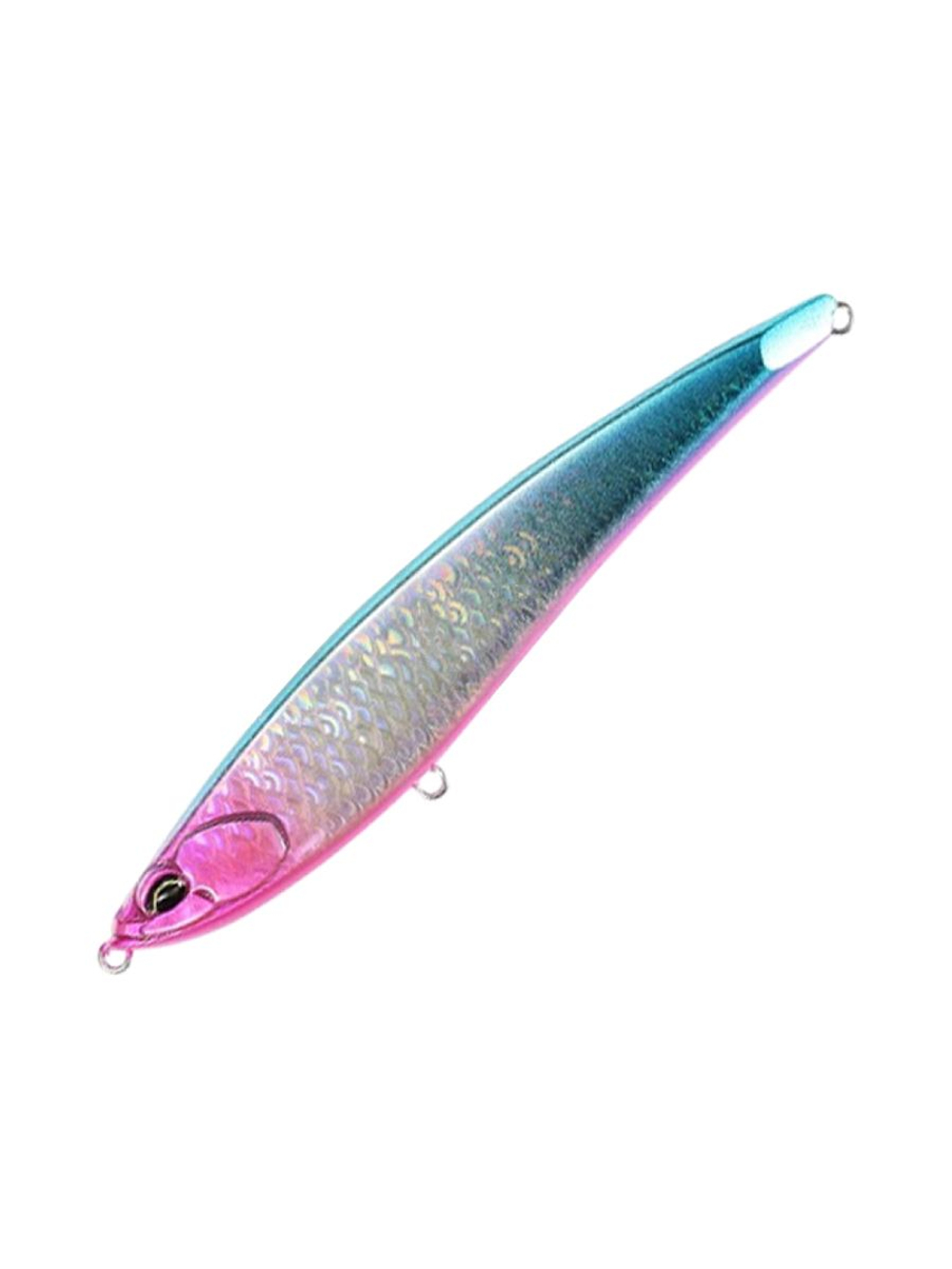 Воблер для рыбалки DUO Beach Walker Limber iF 127S, CPA0813 Gold Pink Head OB, 127 мм, 26 г, тонущий, стикбейт