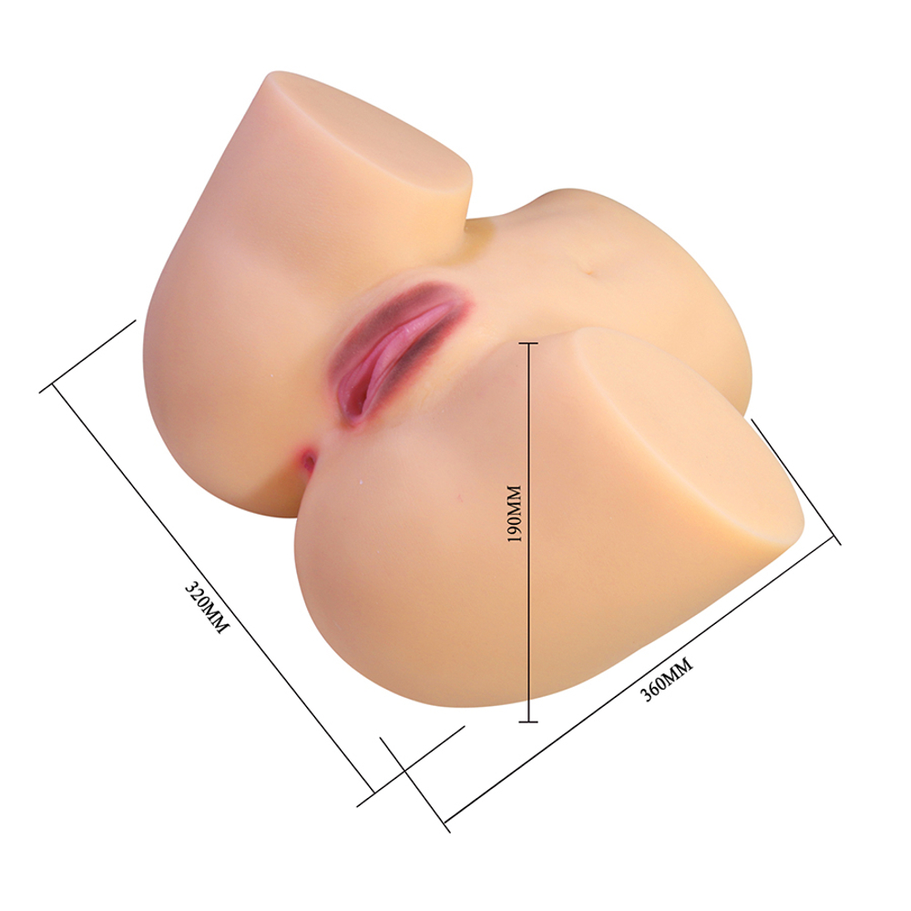 Полноразмерный мастурбатор 36х32х19см (вагина и анус) Crazy Bull Liora Vagina & Anal Masturbator BM-00900T229