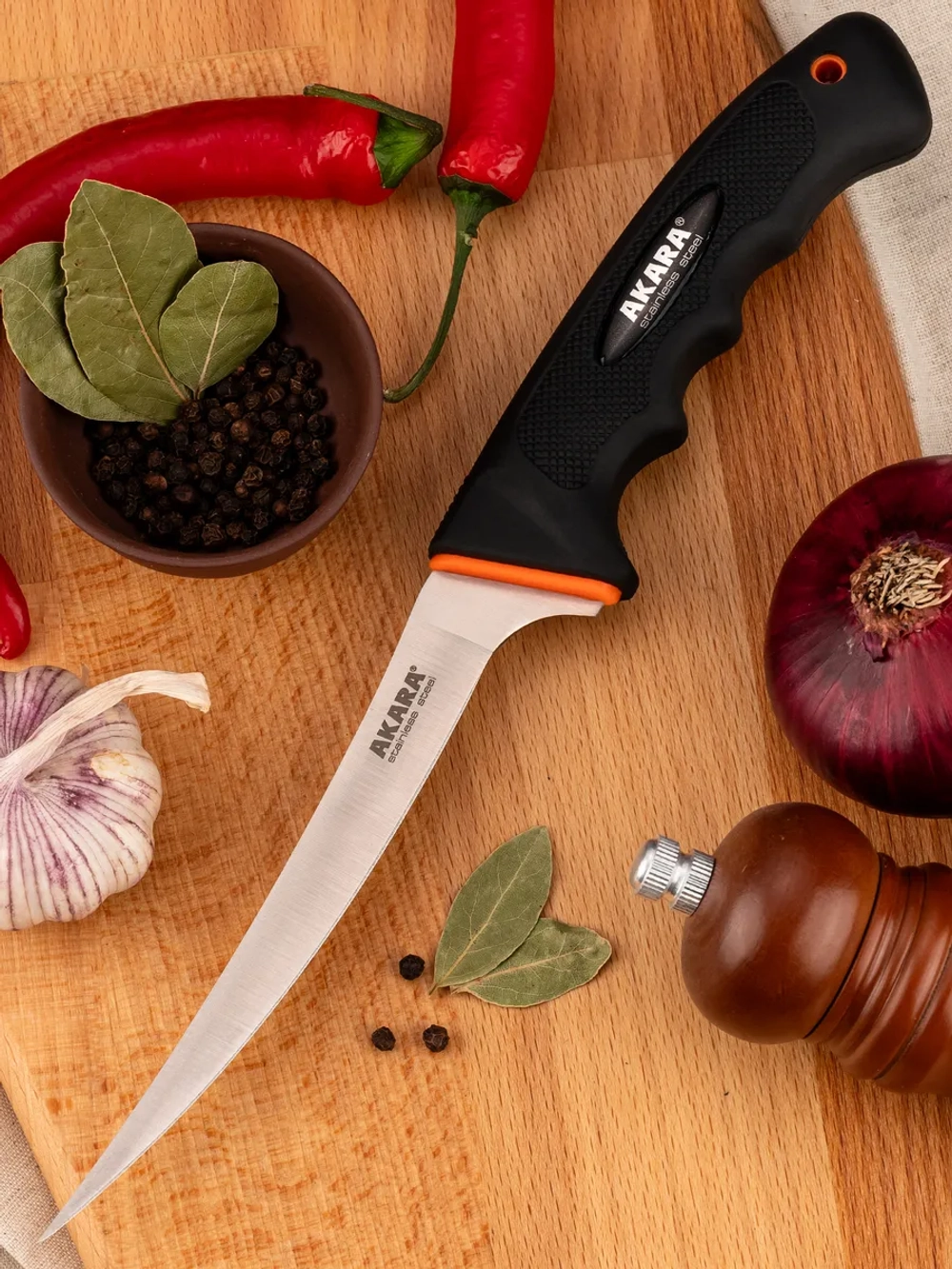 Нож Akara Fillet Pro 15, 31 см