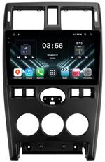 Магнитола для Lada Priora 2007-2013 (рамка черная тип 2) - FarCar S280 монитор 9.5" IPS на Android 13, CarPlay
