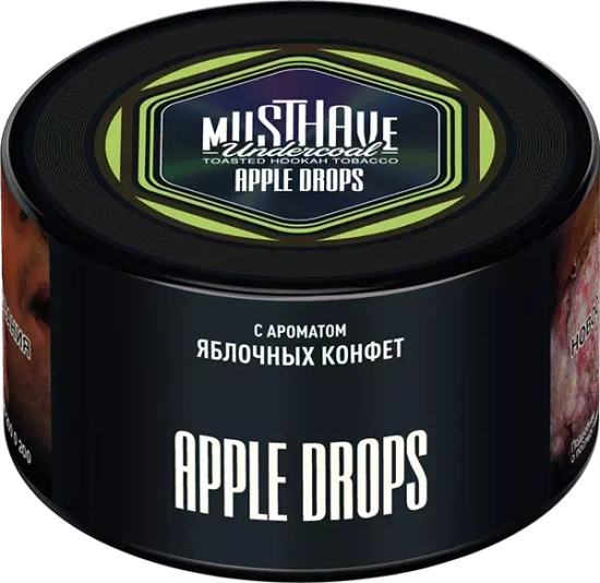 Табак для кальяна Must Have Undercoal 25г Apple Drops (Яблочные конфеты)