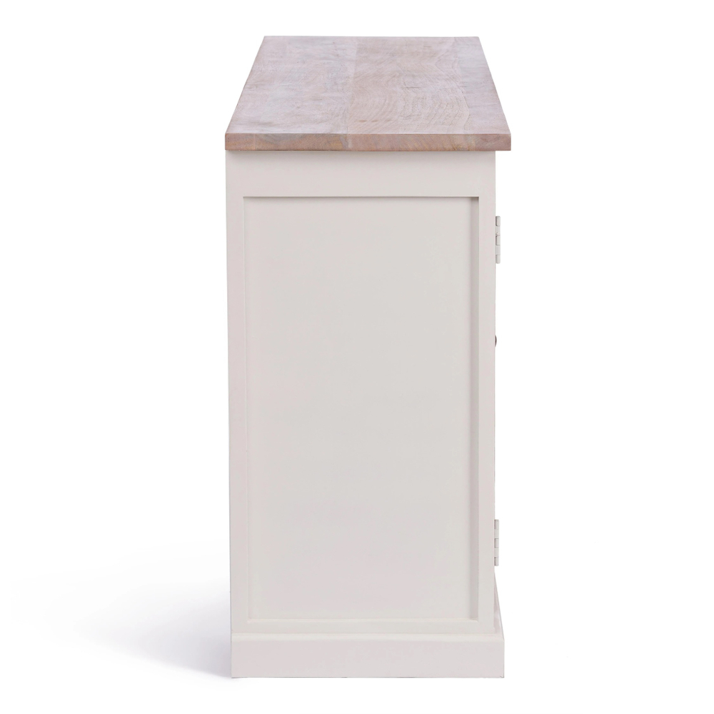 Комод Secret De Maison RIVIERA ( mod.095 ) дерево манго, 175х45х88 см, Antique white/white wash