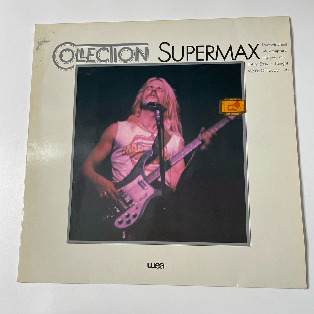 Винтажная виниловая пластинка LP Supermax, Supermax Collection (Германия 1982)