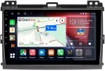 Магнитола для Toyota Land Cruiser Prado 120, Lexus GX470 (экран климата внизу) - Canbox 9063/9064 Qled, Android 10, Быстрая, SIM-слот