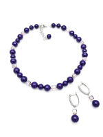 91003001 Серьги Selena Pearls