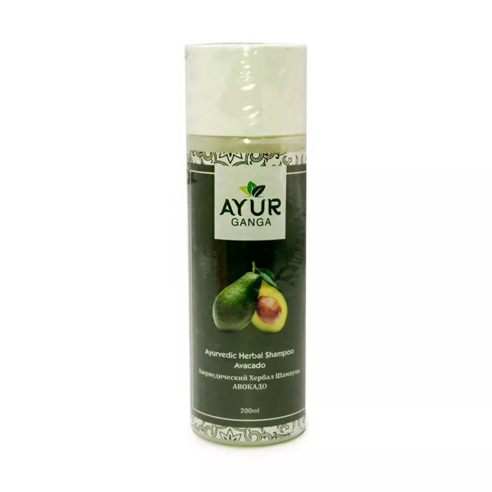 Шампунь Ayur Ganga Авокадо Ayurvedic Herbal 200 мл