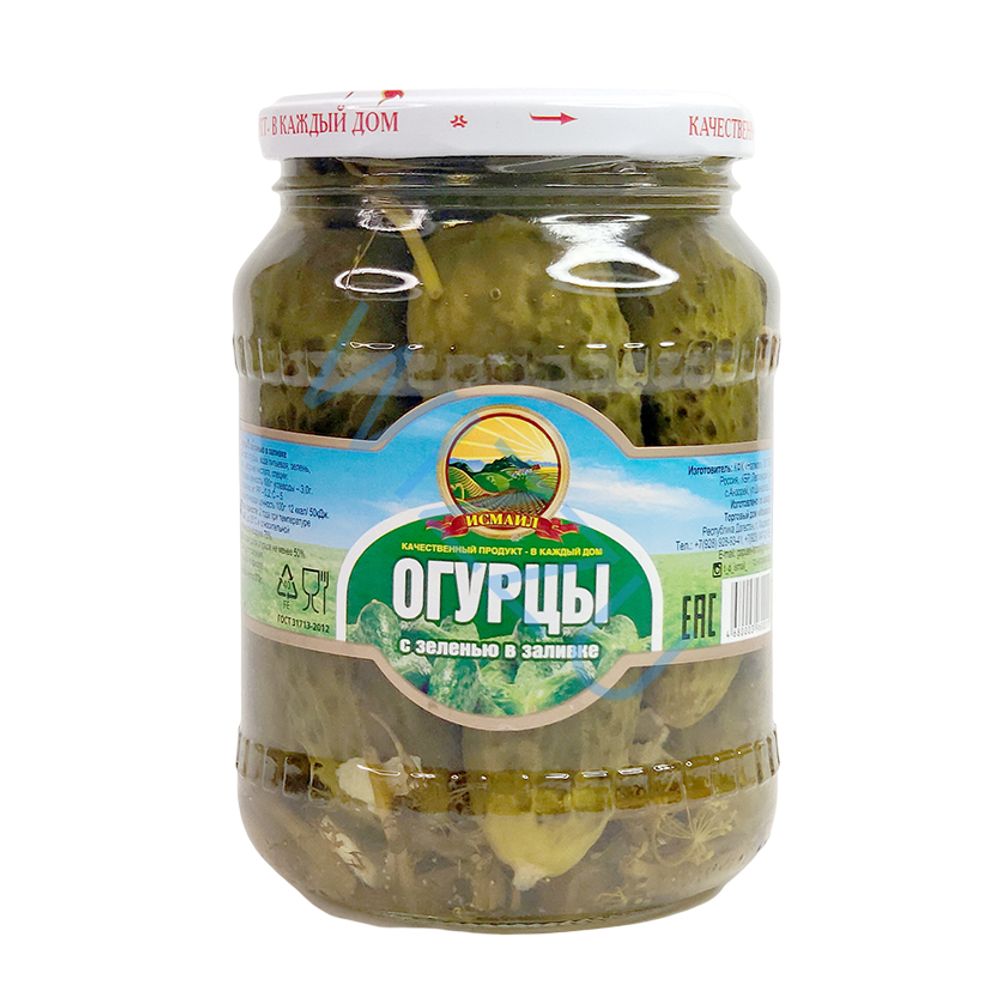 ОГУРЦЫ Исмаил 670 гр