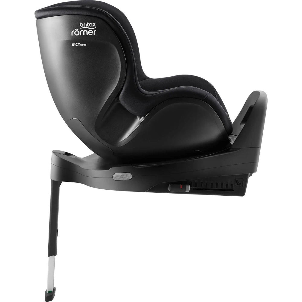 Автокресло 0+/1 Britax Roemer DUALFIX PRO M Classic Deep Black 2000040888, до 18 кг, (61 до 105 см), серый
