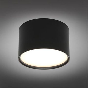 Накладной светодиодный светильник 6W 3000K OML-103319-06 чёрный Abano Omnilux