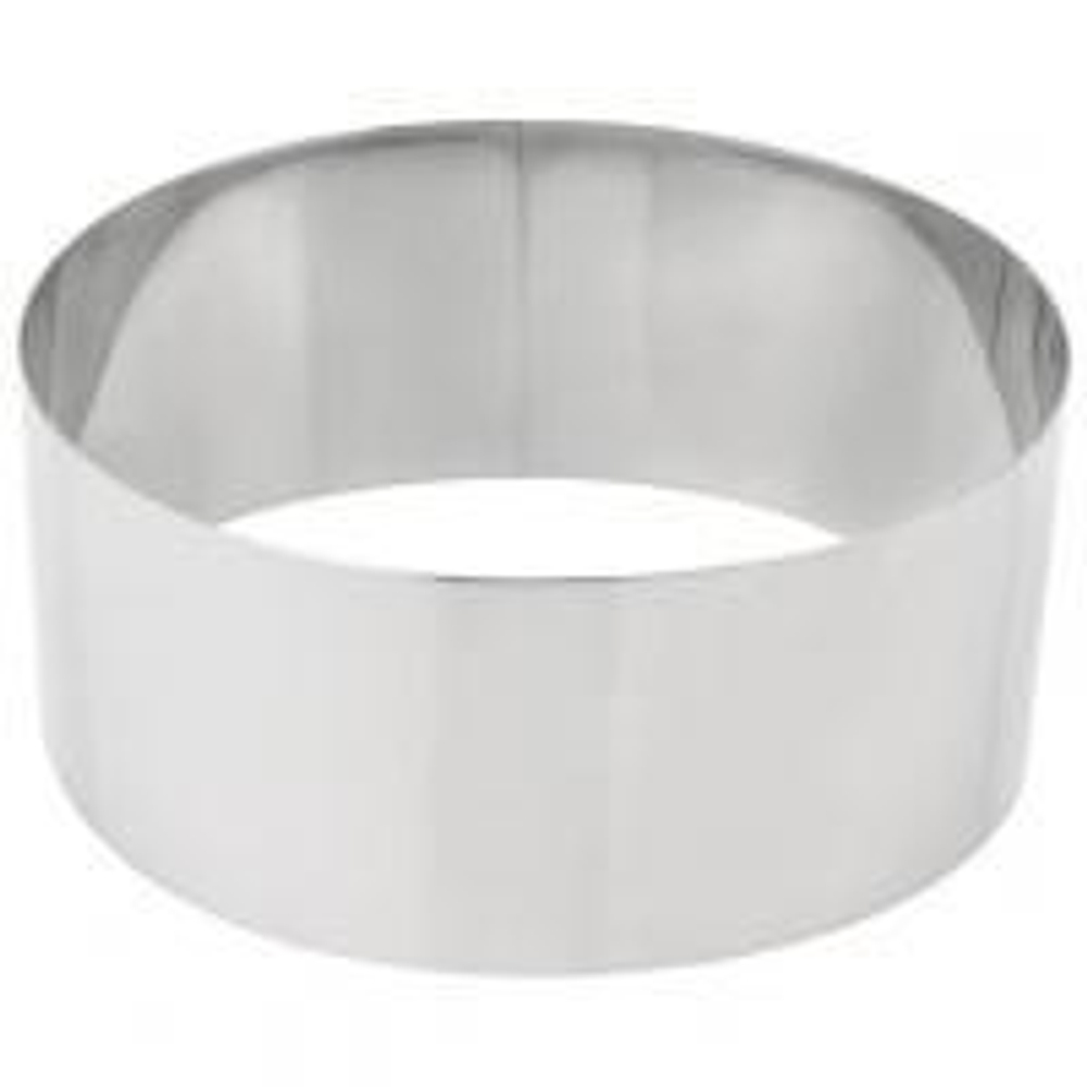 Форма металлическая Круглая h10 d22 см. (1 шт.)