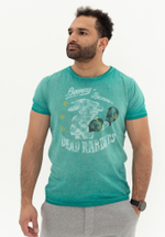 Футболка Bowery NYC "Rabbits" Double Dye Sprite