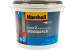 Краска для стен и потолков латексная Marshall Export-2 глубокоматовая база BW
