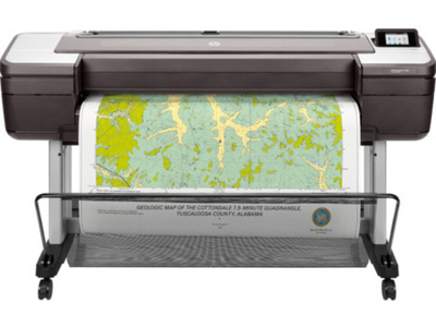 Широкоформатный принтер HP DesignJet T1700 PS, A0+, 44", цветной